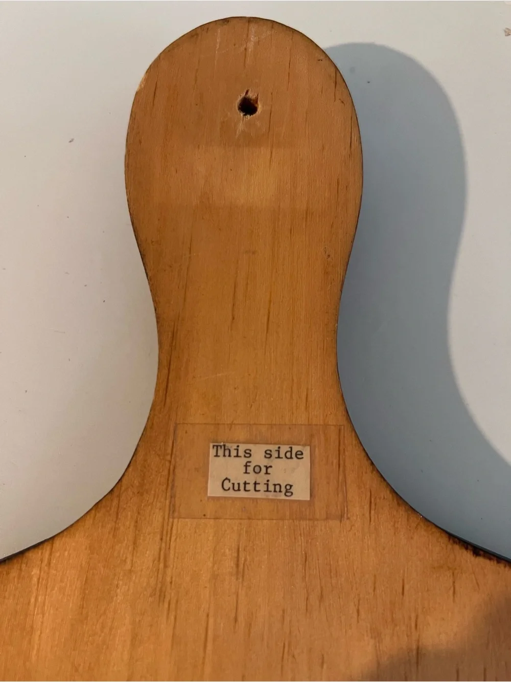 Vintage Hand-Painted Wooden Daisy Cutting Board